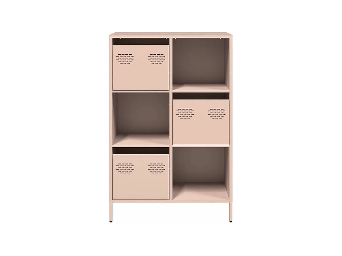 Buffet haut rose 68x39x103,5 acier