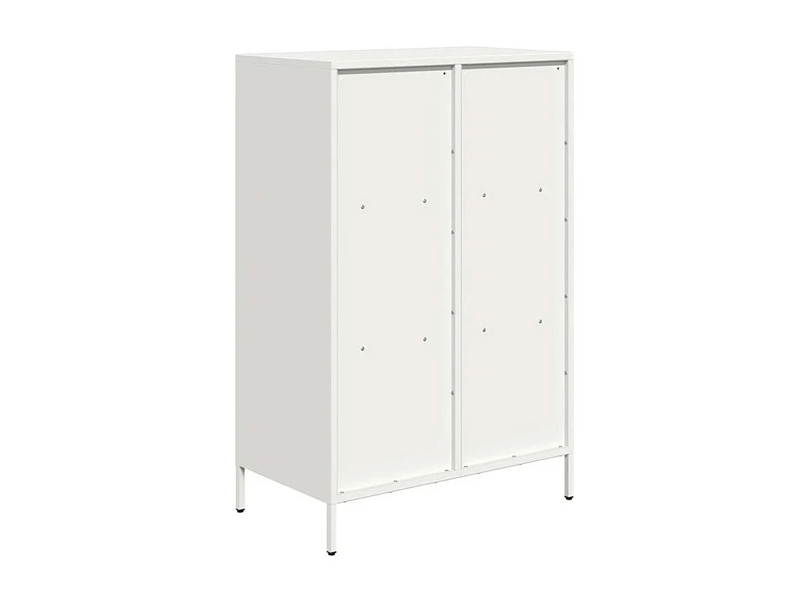 Buffet haut blanc 68x39x103,5 acier