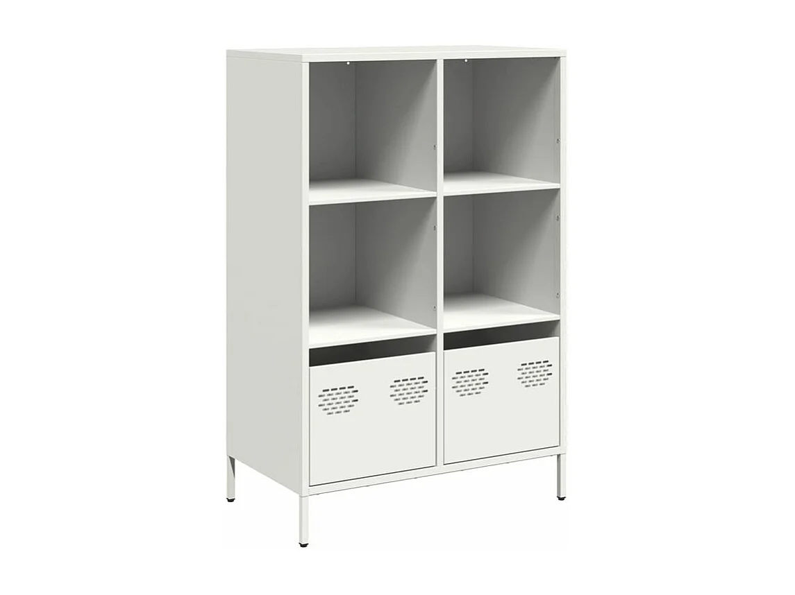 Buffet haut blanc 68x39x103,5 acier