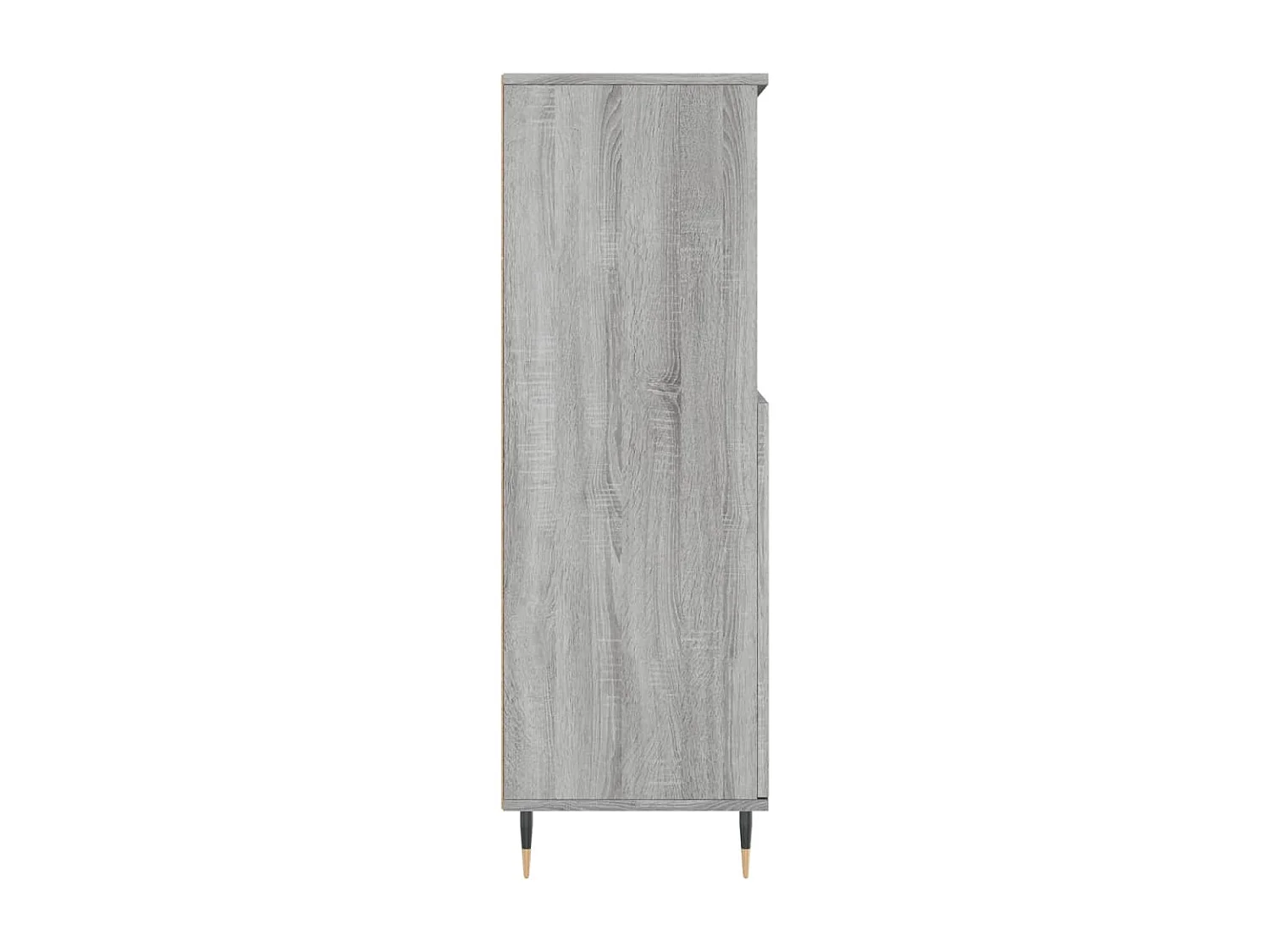 Buffet haut Sonoma gris 60x36x110 Bois d'ingénierie