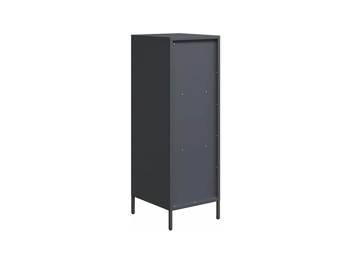 Buffet haut anthracite 35x39x103,5 acier