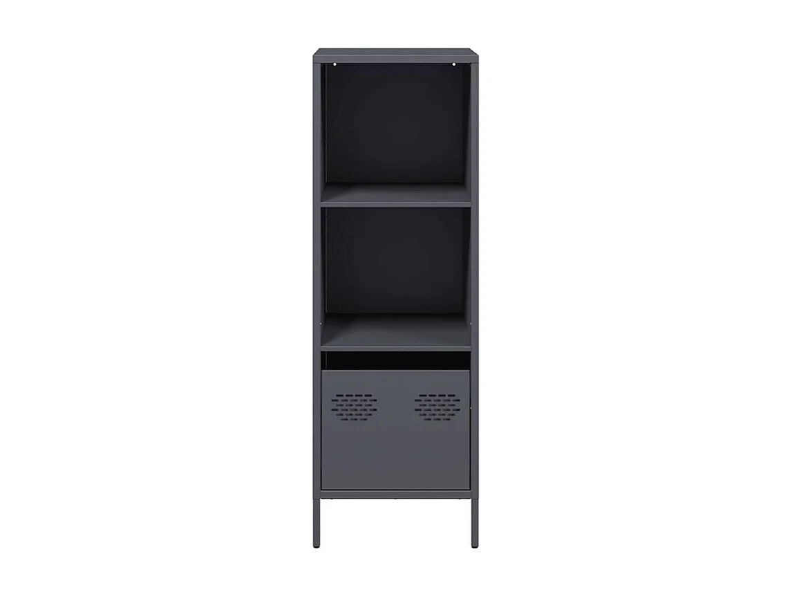 Buffet haut anthracite 35x39x103,5 acier