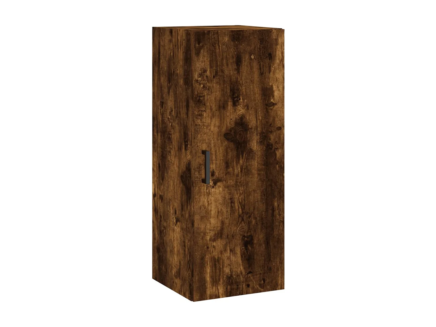 Buffet haut Chêne fumé 34,5x34x180 Bois d'ingénierie