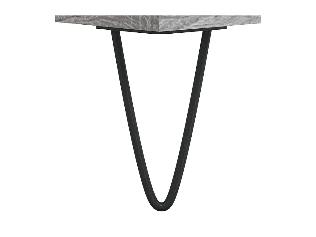 Buffet haut Sonoma gris 40x36x110 Bois d'ingénierie