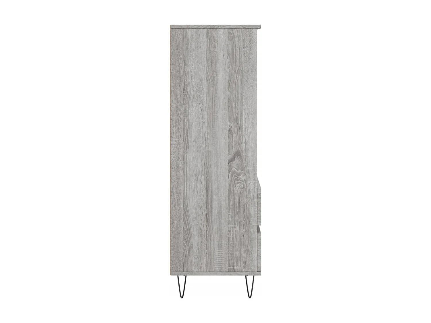 Buffet haut Sonoma gris 40x36x110 Bois d'ingénierie