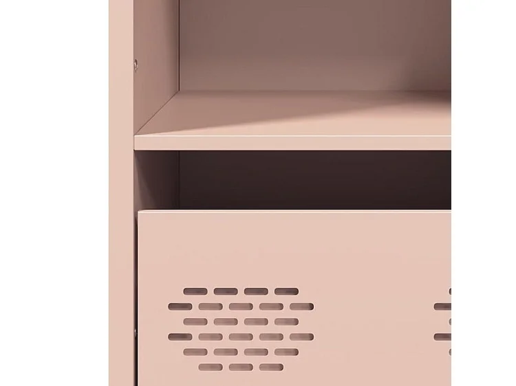 Buffet haut rose 35x39x103,5 acier