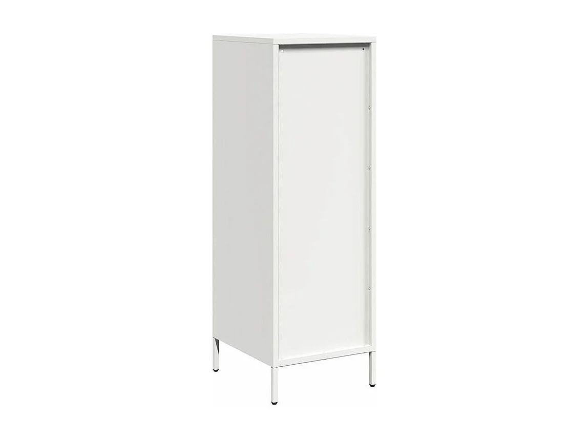 Buffet haut blanc 39x35x103,5 acier