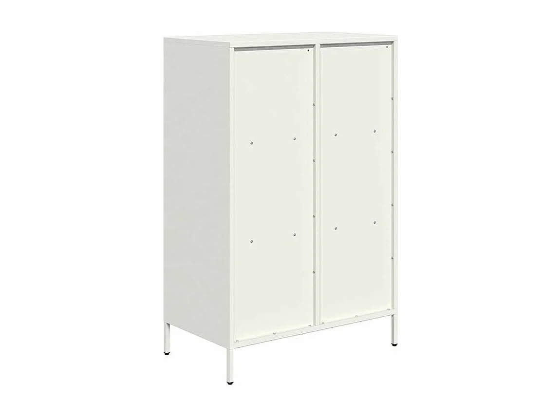 Buffet haut blanc 68x39x103,5 acier