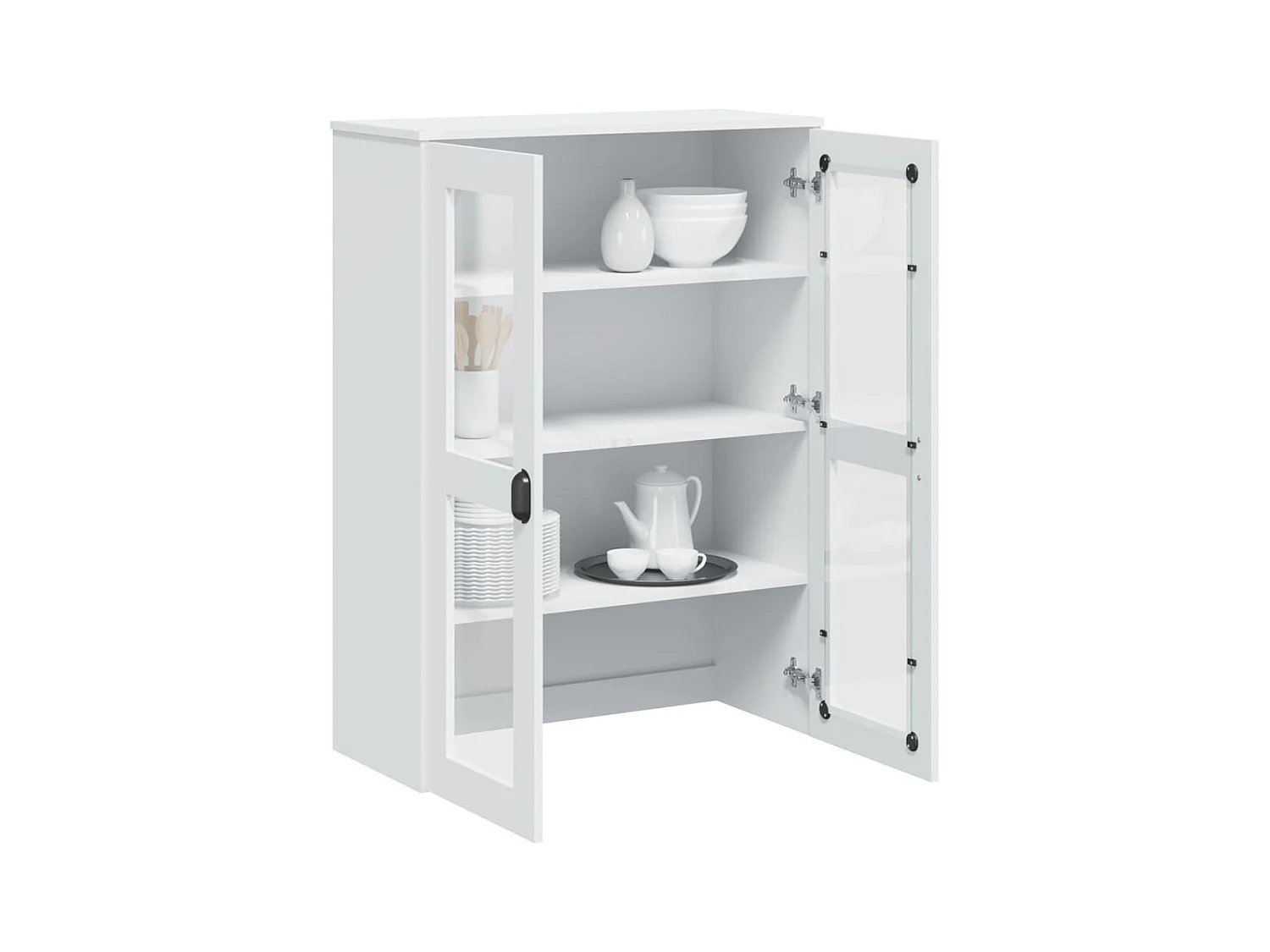 Dessus pour buffet VIKEN blanc bois de pin solide