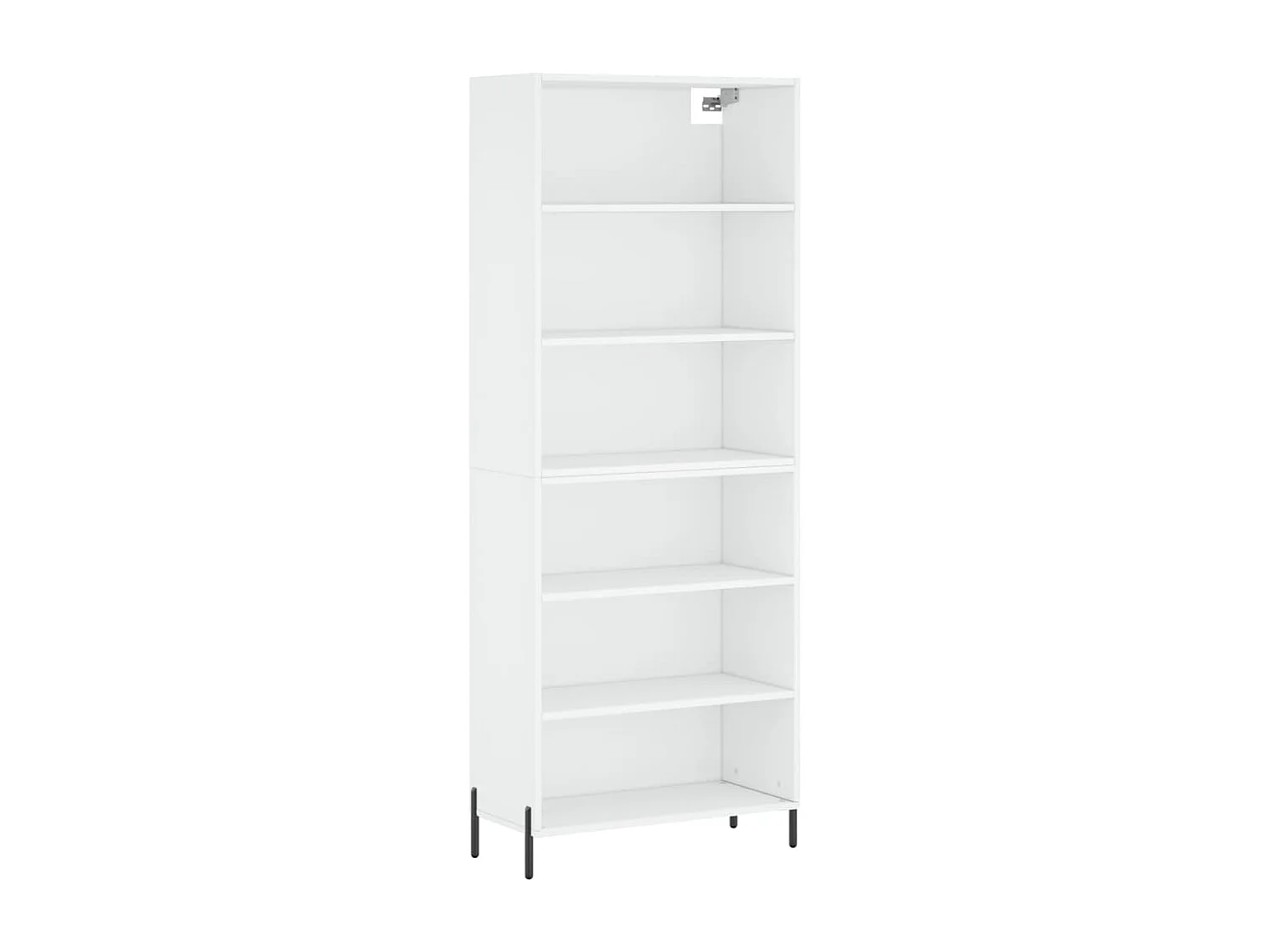 Buffet blanc 69,5x32,5x180 bois d'ingénierie