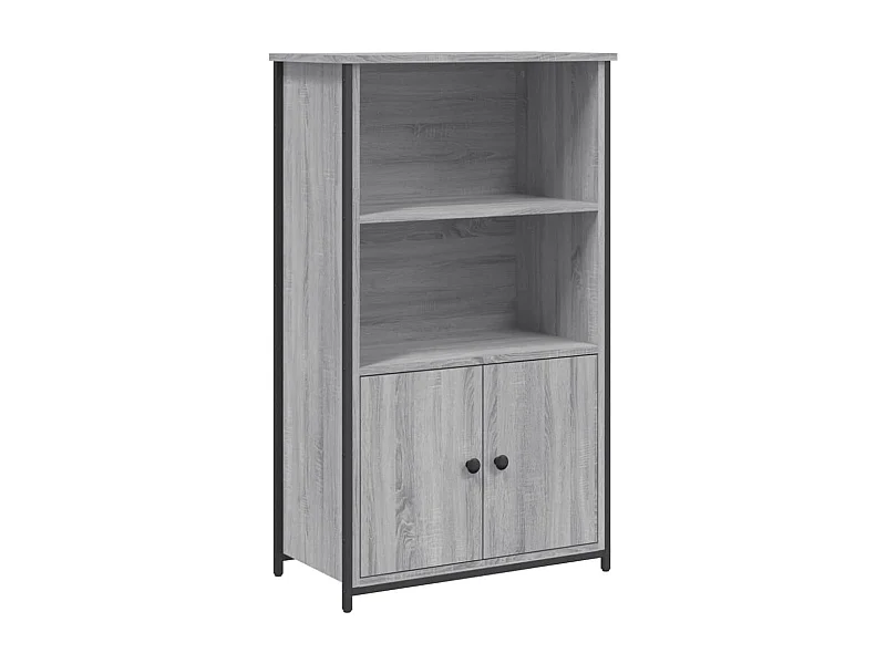 Buffet haut sonoma gris 62x32x103,5 bois d'ingénierie