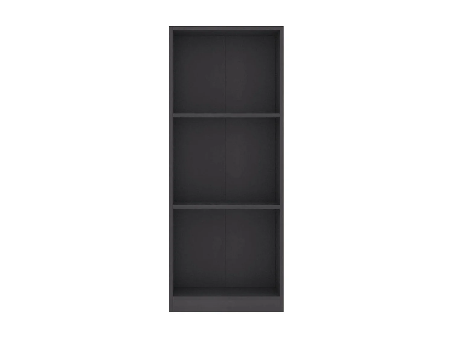 Petite armoire étagère Lydo 40cm - 3 niveaux-Couleur Gris