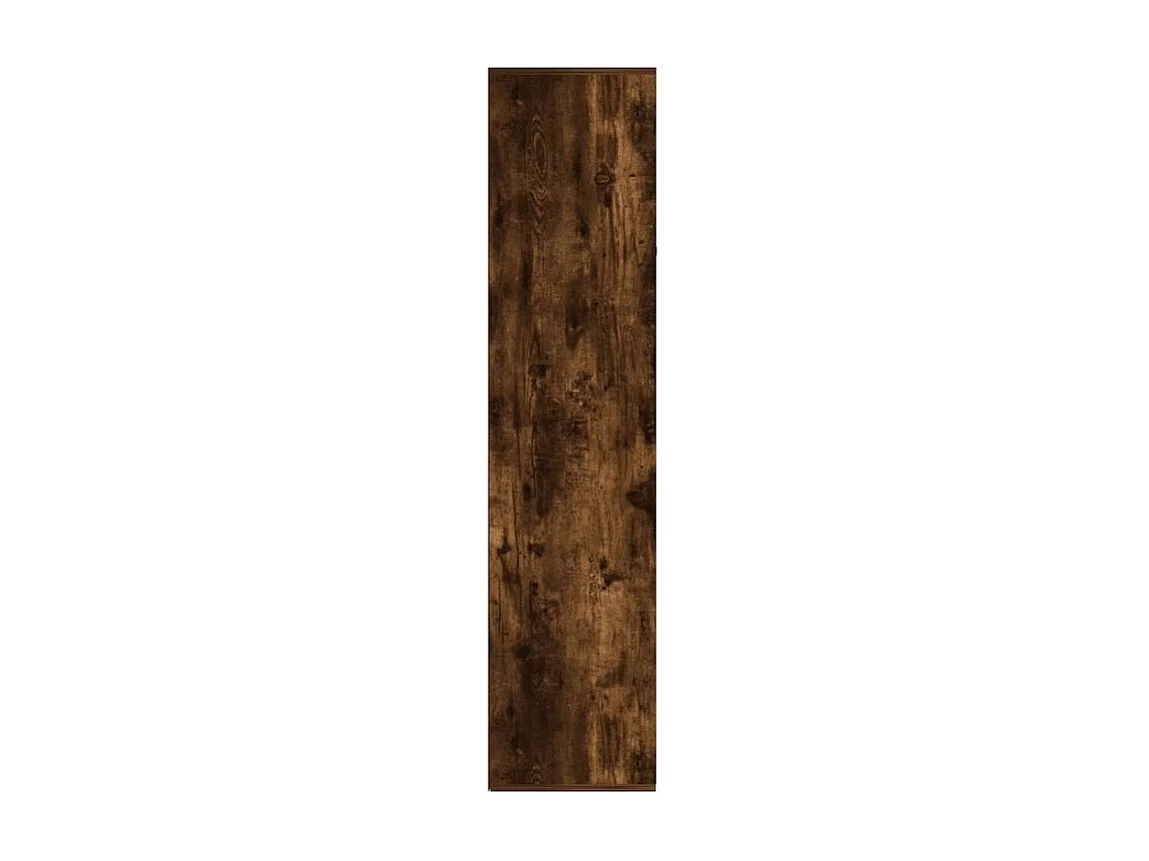 Petite étagère 8 compartiments Zora 66cm – Verticale ou horizontale-Couleur Marron fumé