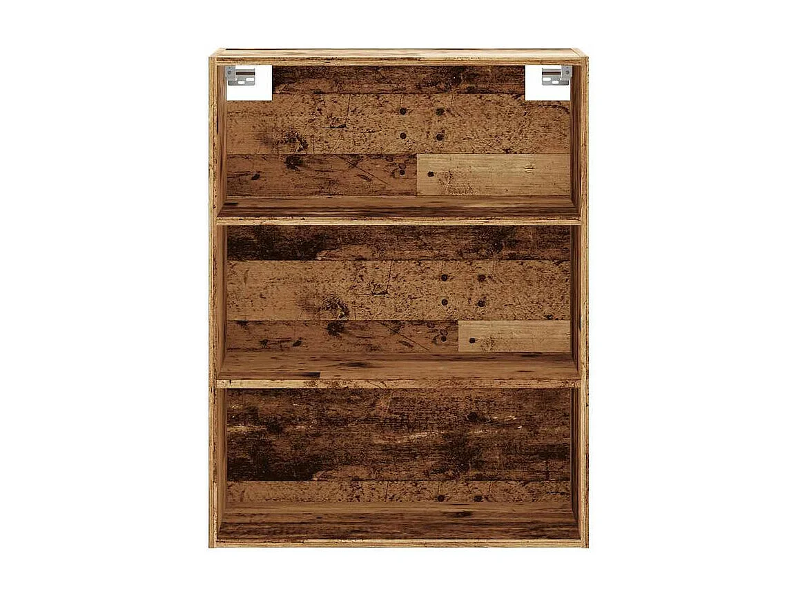 Armoire murale suspendue vieux bois 69,5x32,5x90