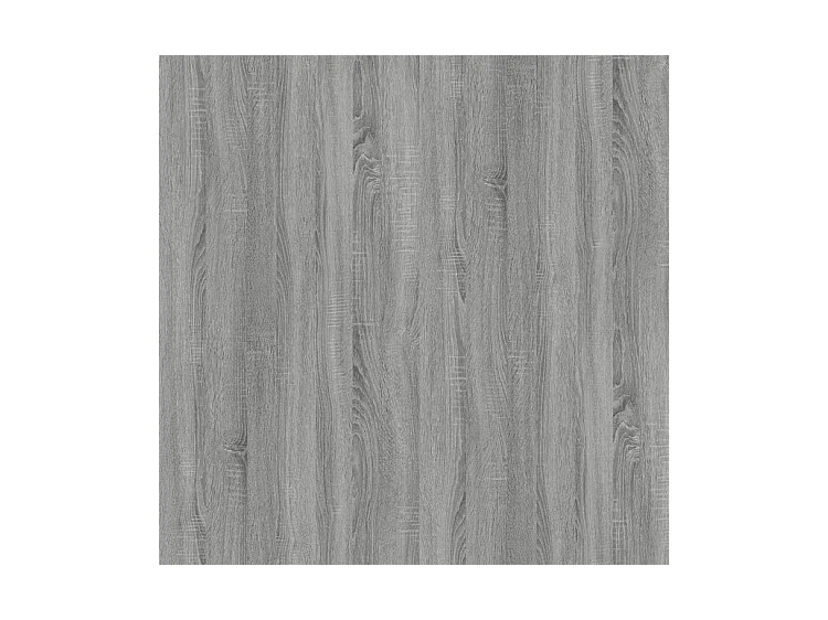 Petit meuble étagère à roulettes Ruka 60cm - Fonctionnel et moderne-Couleur Chêne gris