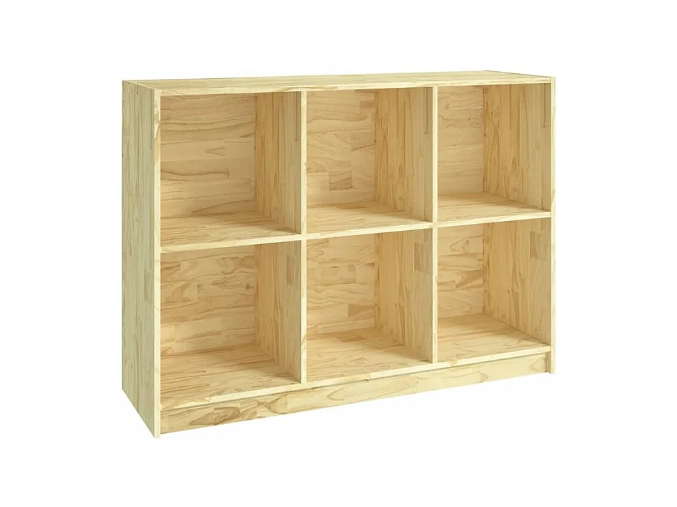 Bibliothèque 104x33x76 bois de pin massif