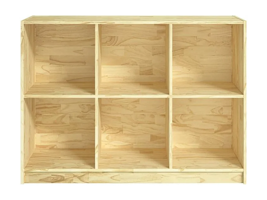 Bibliothèque 104x33x76 bois de pin massif