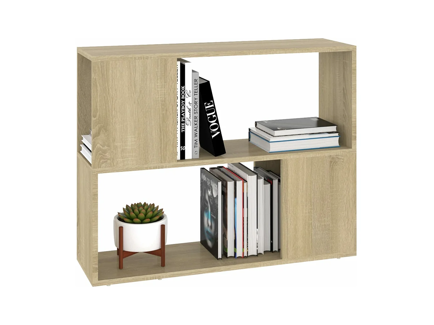 Etagère basse Chêne sonoma 80x24x63