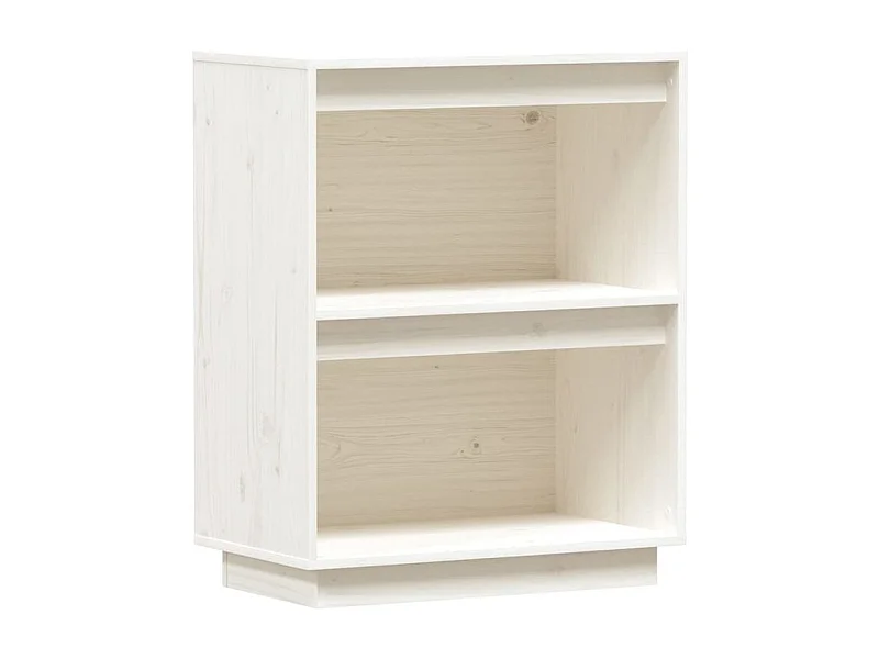 Petite étagère en bois massif de pin – Collection Vizion-Couleur Blanc