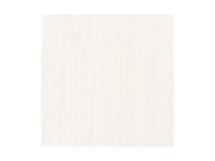 Petite étagère en bois massif de pin – Collection Vizion-Couleur Blanc