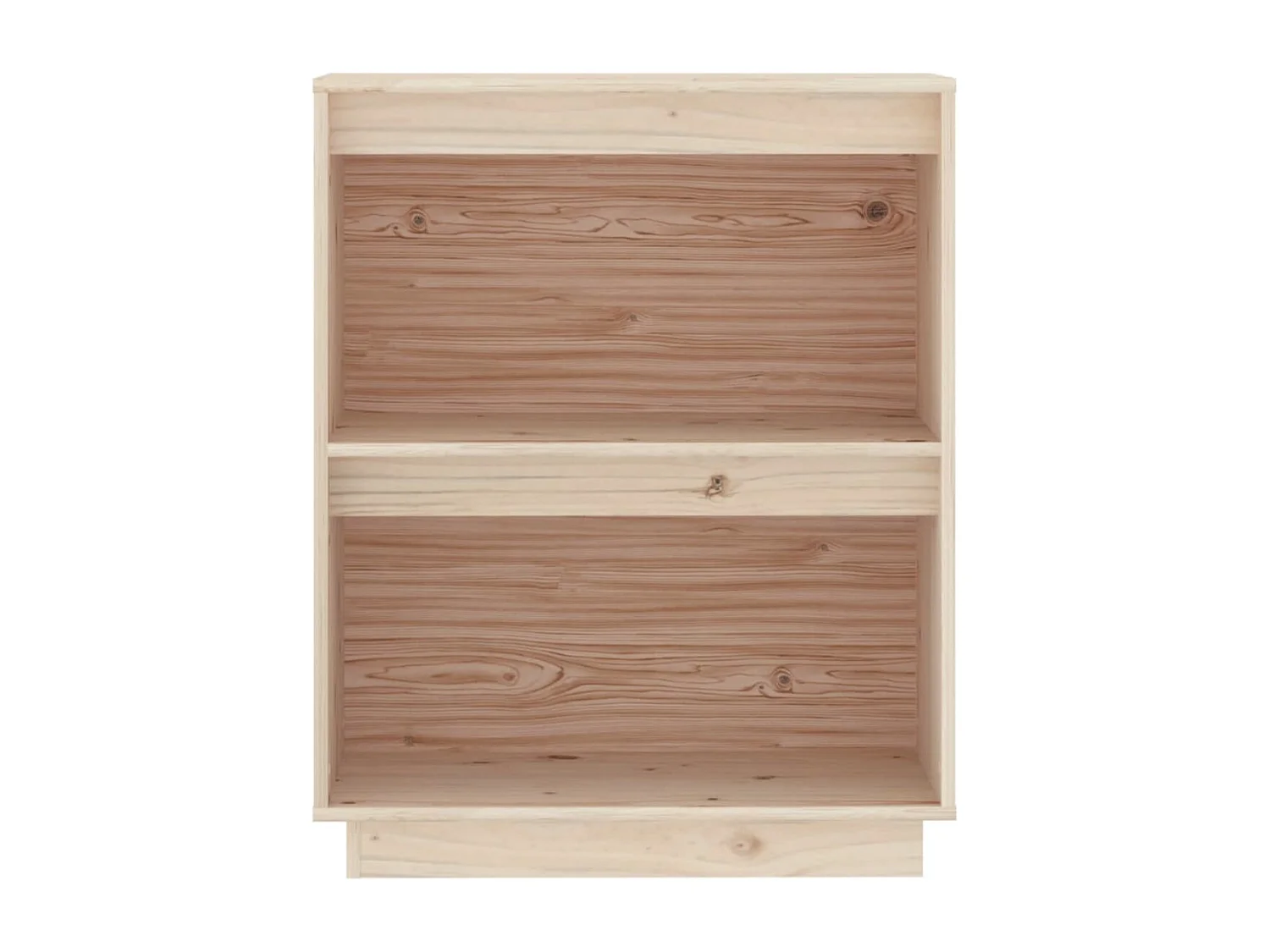 Petite étagère en bois massif de pin – Collection Vizion-Couleur Blanc