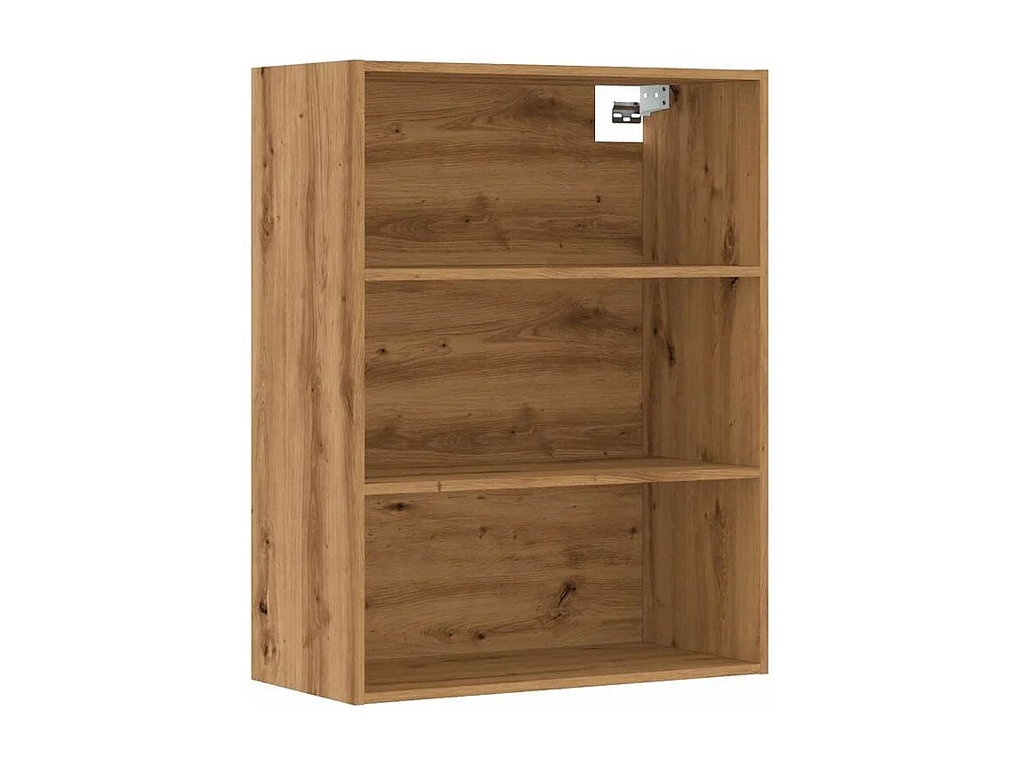 Armoire murale suspendue chêne artisanal 69,5x32,5x90