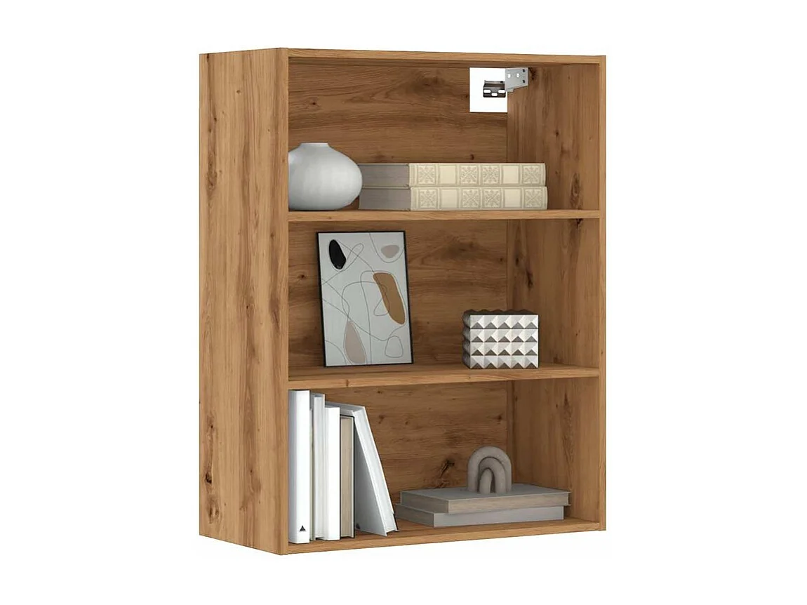 Armoire murale suspendue chêne artisanal 69,5x32,5x90