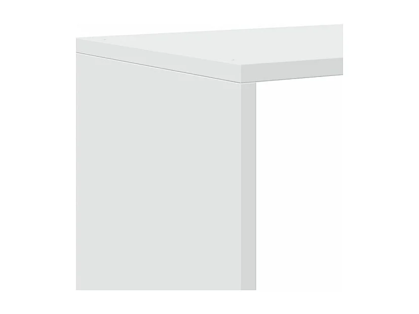 Étagère bibliothèque escalier Palino 123cm - 4 niches-Couleur Blanc