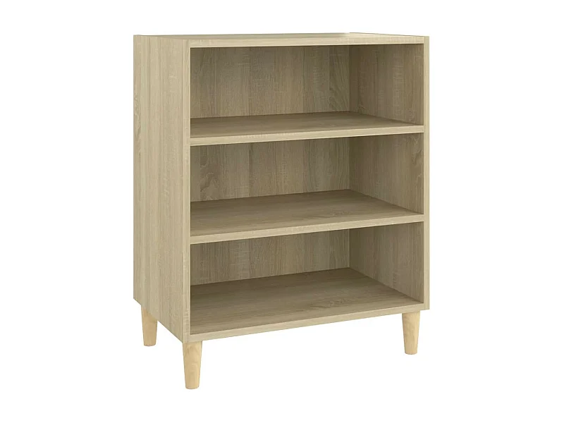 Étagère basse Chêne sonoma 57x35x70