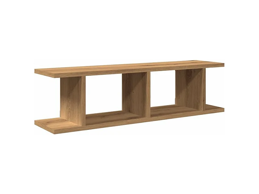 Étagères murales 2 pcs chêne artisanal 75x18x20