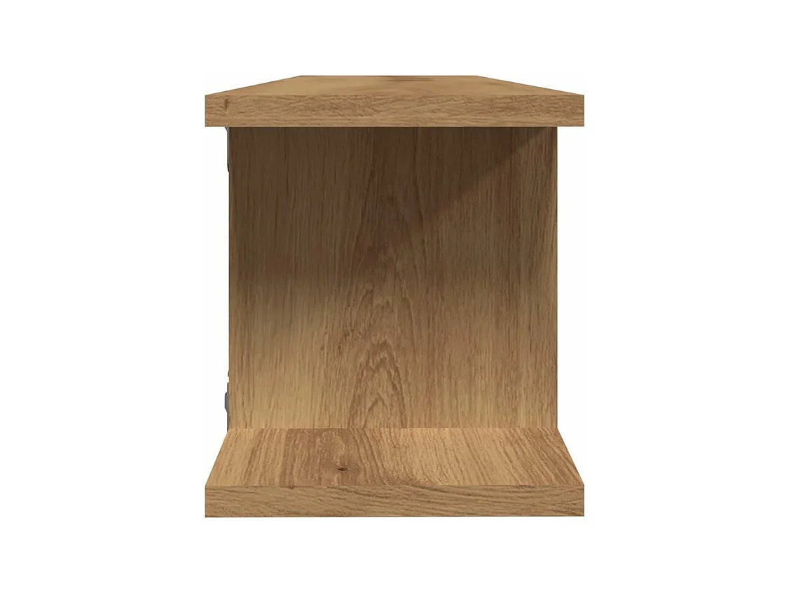 Étagères murales 2 pcs chêne artisanal 75x18x20