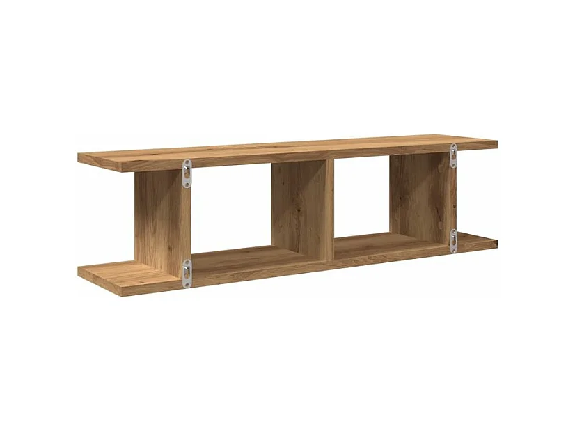 Étagères murales 2 pcs chêne artisanal 75x18x20