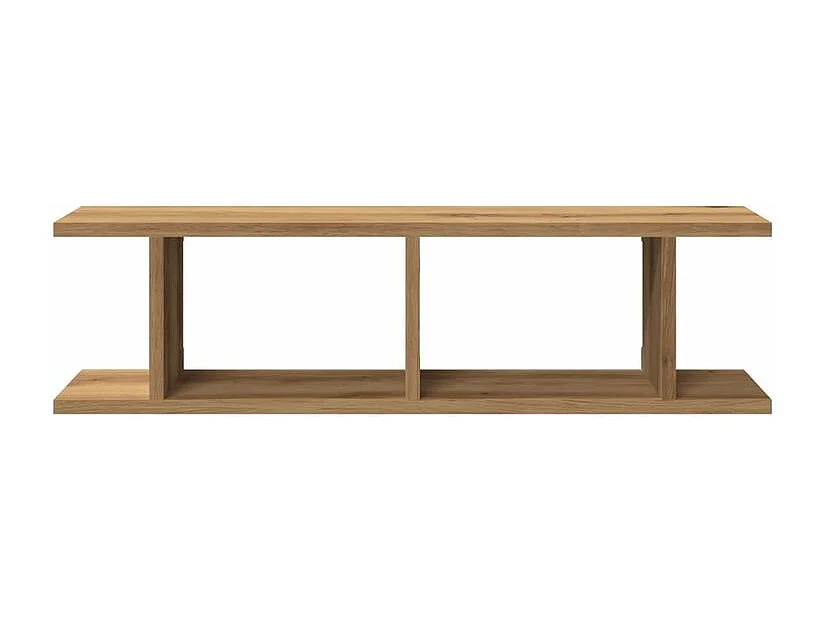 Étagères murales 2 pcs chêne artisanal 75x18x20