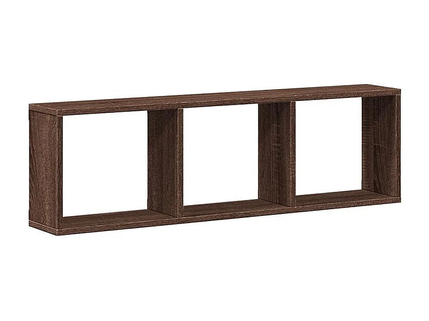 Armoire murale 100x16x30 chêne marron bois d'ingénierie