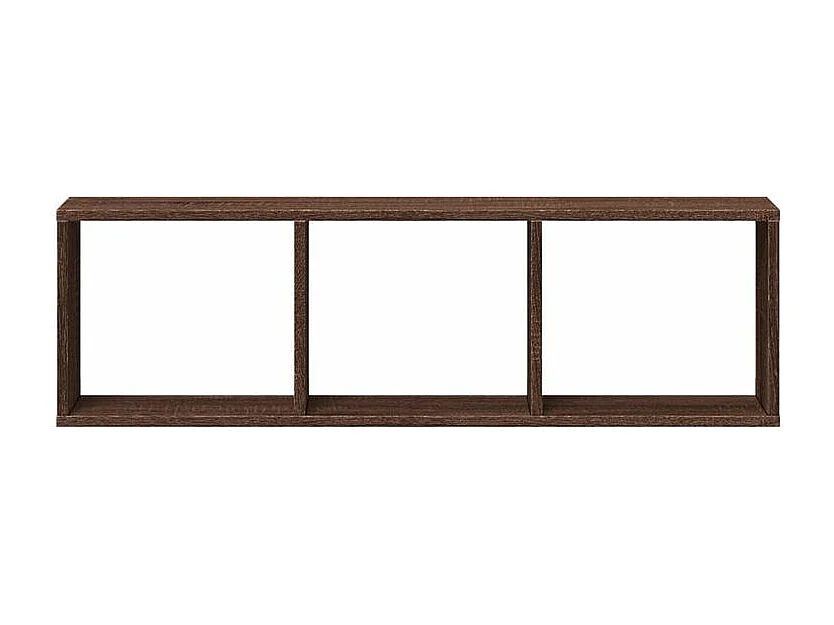 Armoire murale 100x16x30 chêne marron bois d'ingénierie