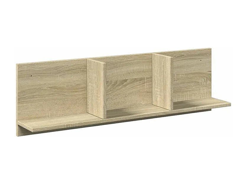 Armoire murale 100x16,5x30 chêne sonoma bois d'ingénierie