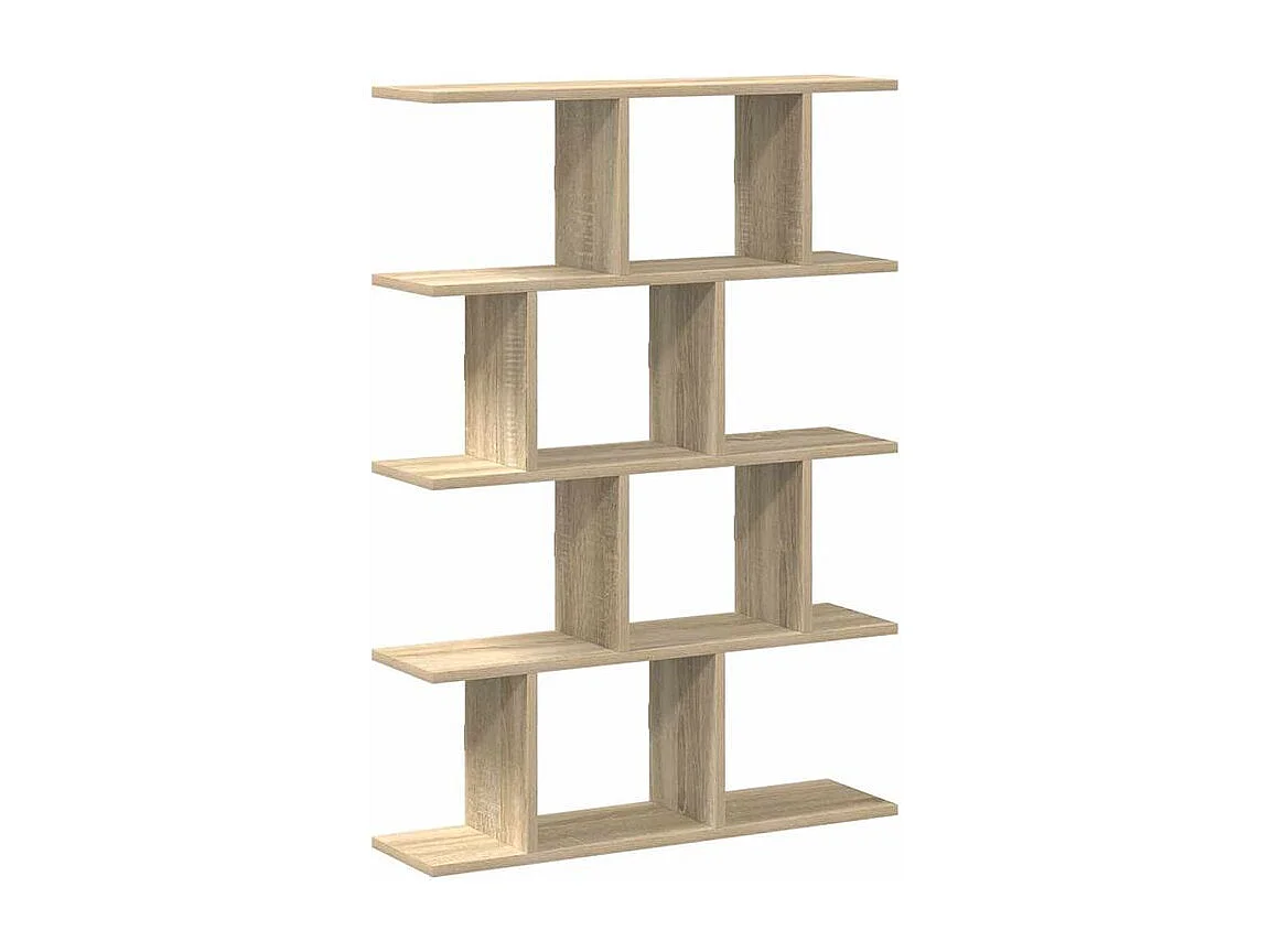 Étagère cube murale 12 compartiments chêne sonoma