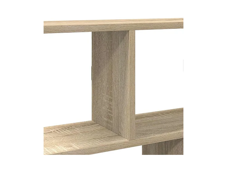 Étagère cube murale 12 compartiments chêne sonoma