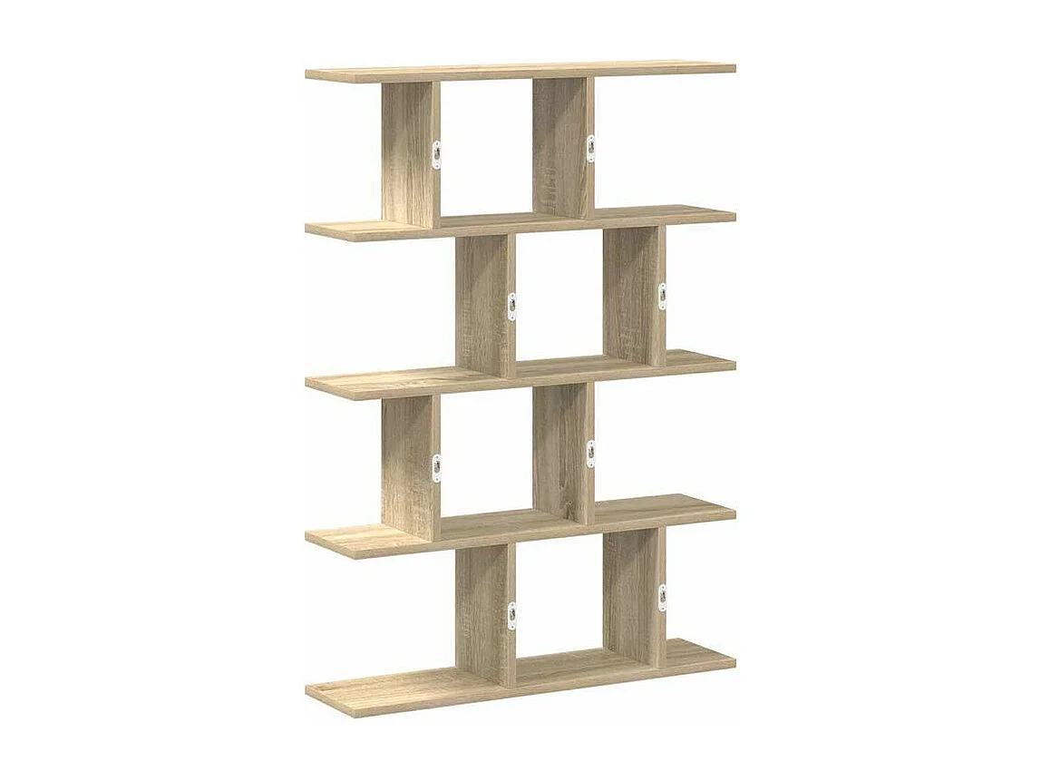 Étagère cube murale 12 compartiments chêne sonoma