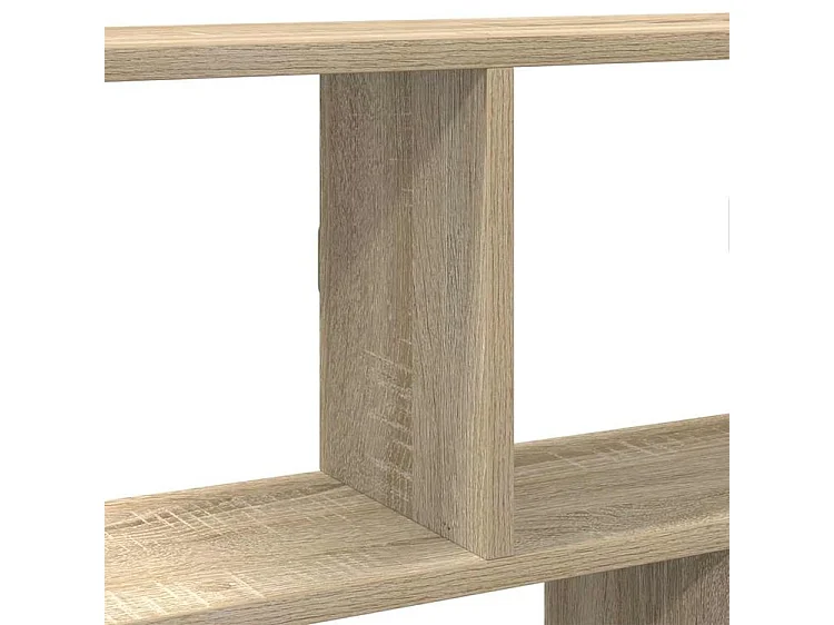 Étagère cube murale 12 compartiments chêne sonoma