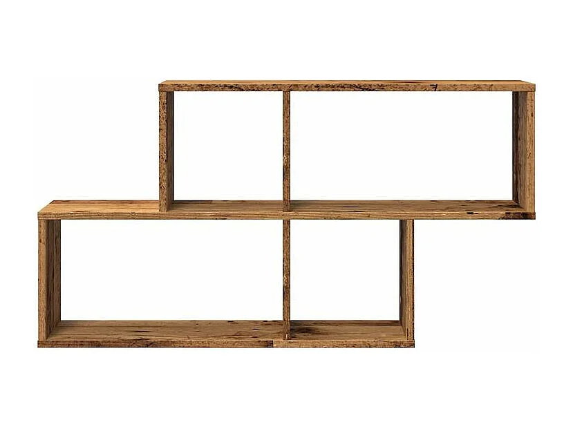 Étagère murale vieux bois 100x18x53 bois d'ingénierie