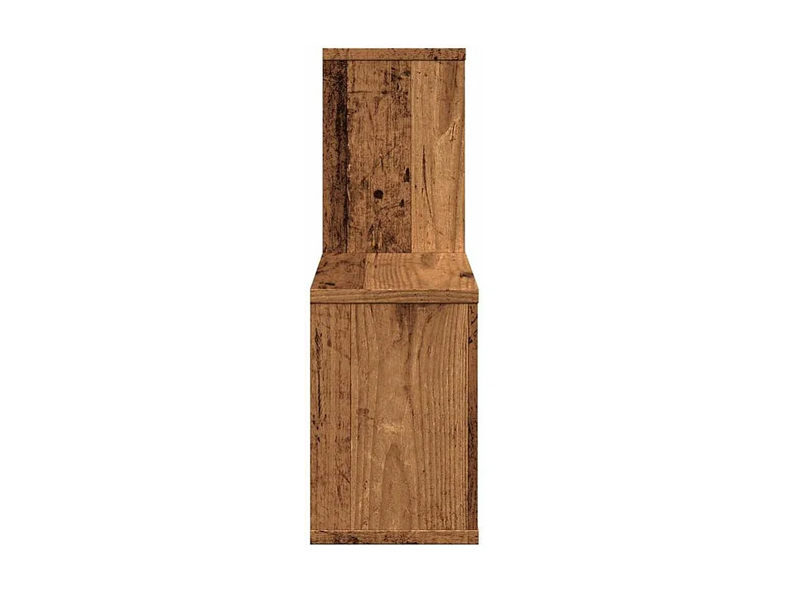 Étagère murale vieux bois 100x18x53 bois d'ingénierie
