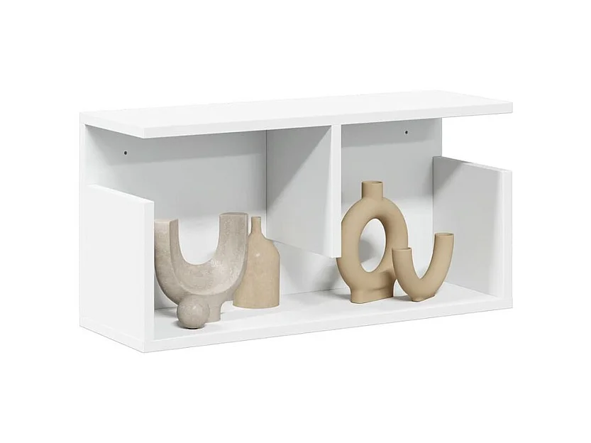 Armoire murale 60x20x30 blanc bois d'ingénierie