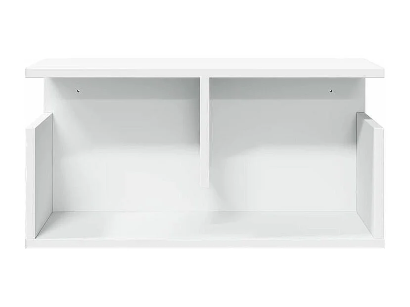 Armoire murale 60x20x30 blanc bois d'ingénierie