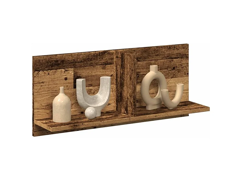 Armoire murale 70x16,5x30 vieux bois bois d'ingénierie