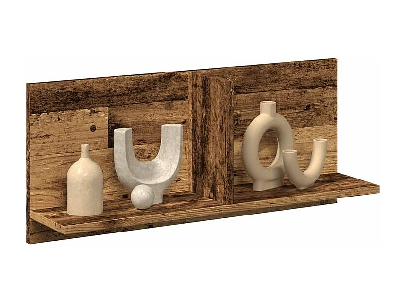 Armoire murale 70x16,5x30 vieux bois bois d'ingénierie