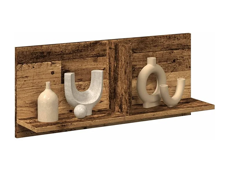 Armoire murale 70x16,5x30 vieux bois bois d'ingénierie