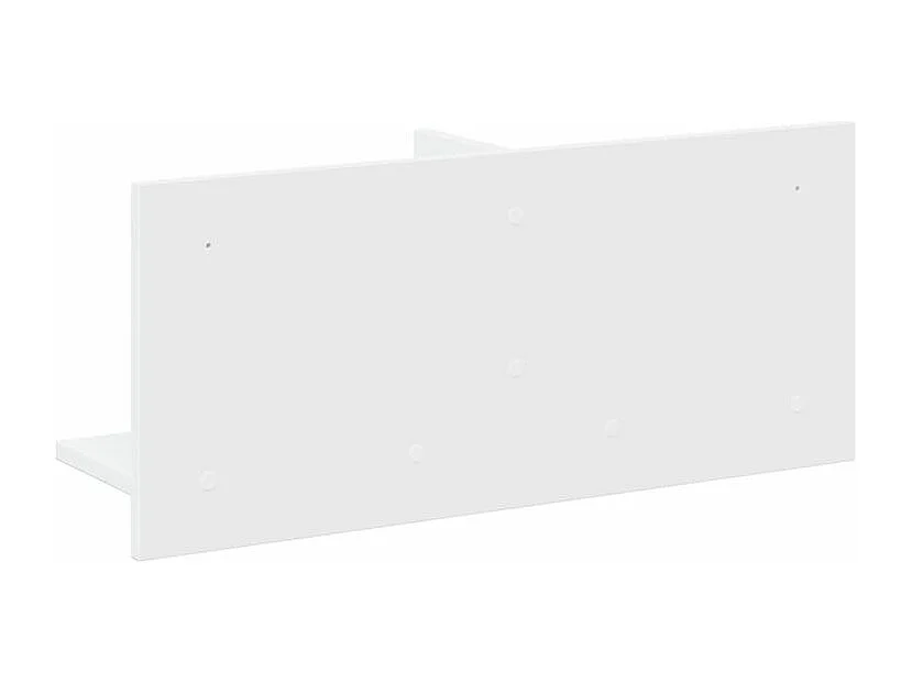 Armoire murale 70x16,5x30 blanc bois d'ingénierie