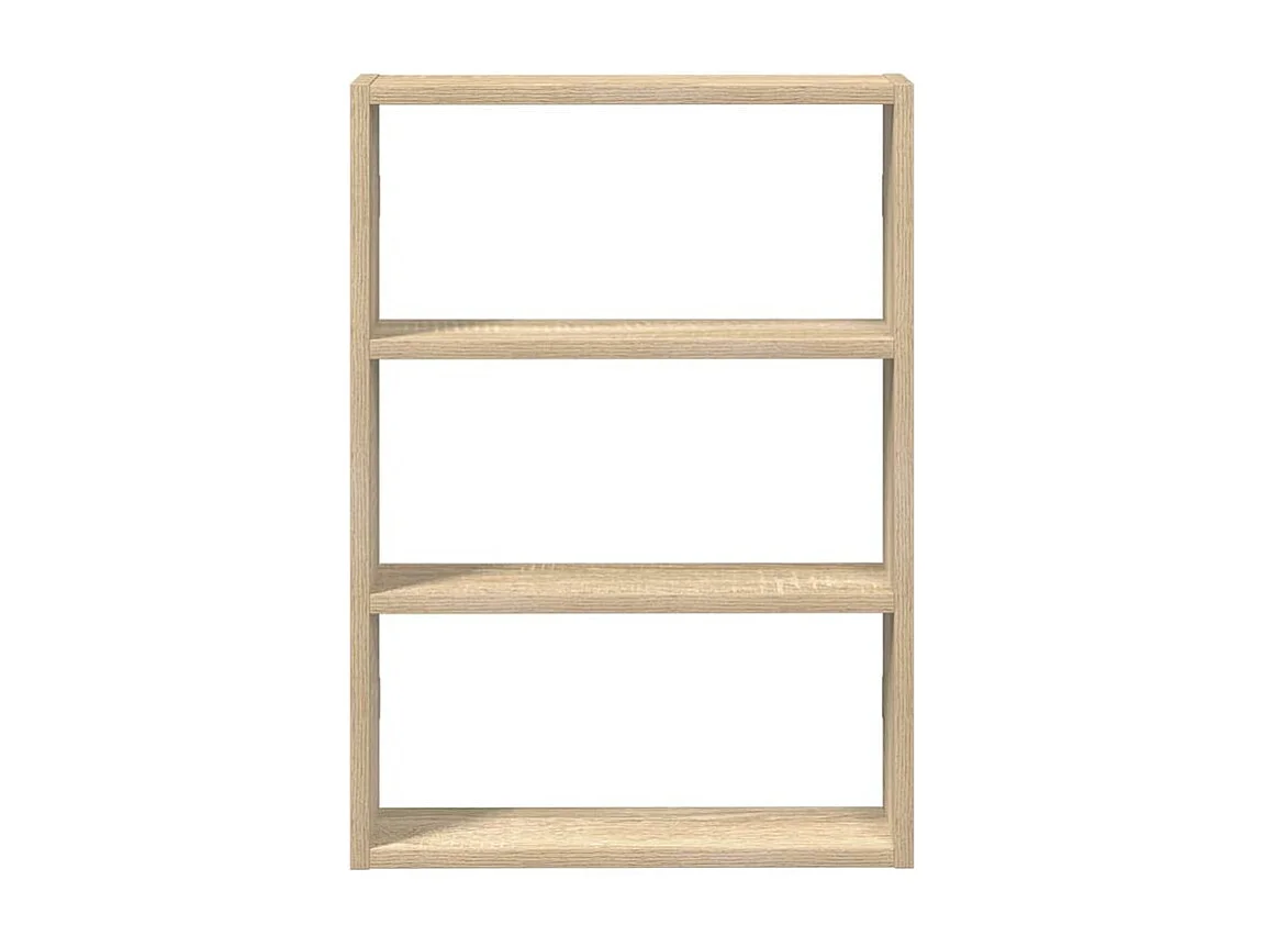 Étagère murale chêne sonoma 43x9x60 bois d'ingénierie