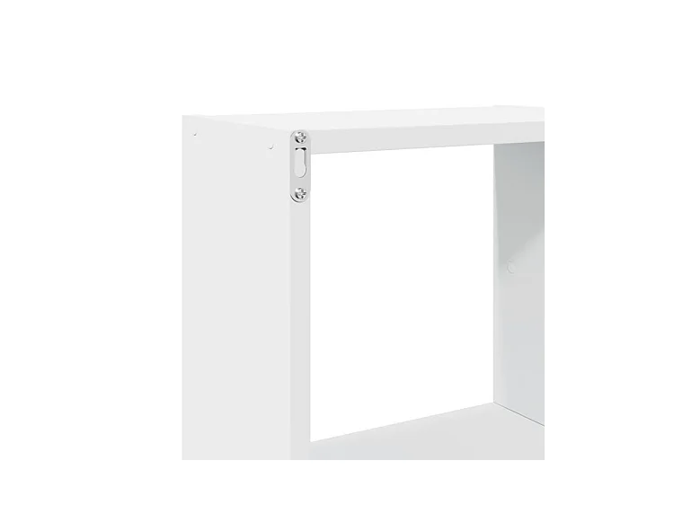 Armoire murale 78x18x71 blanc bois d'ingénierie